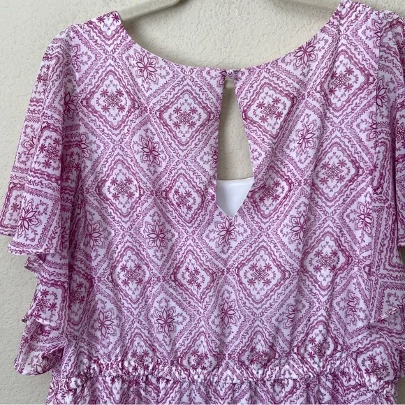 Torrid 2X Mini Chiffon Printed Skater Dress - Picture 11 of 13